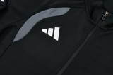 2026 AD Black Jacket Tracksuit #2321