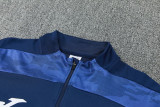 2026 JOM Royal blue Half Pull Tracksuit #815(半拉链)
