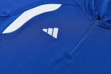 2026 AD Fancy blue Half Pull Tracksuit #814(半拉链)