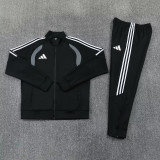 2026 AD Black Jacket Tracksuit #2321