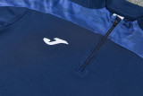 2026 JOM Royal blue Half Pull Tracksuit #815(半拉链)