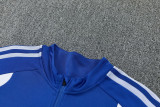 2026 AD Fancy blue Half Pull Tracksuit #814(半拉链)