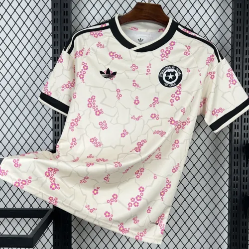 26-27 Chile Away Fans Soccer Jersey