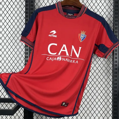 2000-2002 Osasuna Home Retro Soccer Jersey