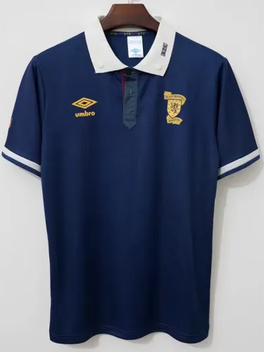 1989-1991 Scotland Home Retro Soccer Jersey