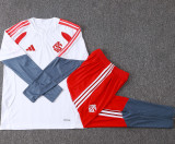 26-27 Internacional White Half Pull Tracksuit #B26022(半拉链)