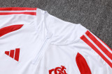 26-27 Internacional White Half Pull Tracksuit #B26022(半拉链)