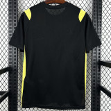 26-27 Brazil Black Training shirts (圆领)