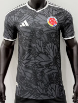 26-27 Colombia Black Goalkeeper Player Version Soccer Jersey