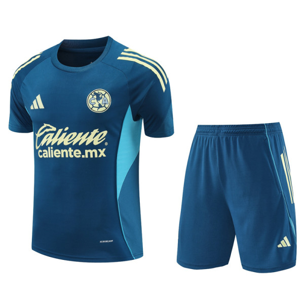 25-26 Club America Lake blue Training Short Suit