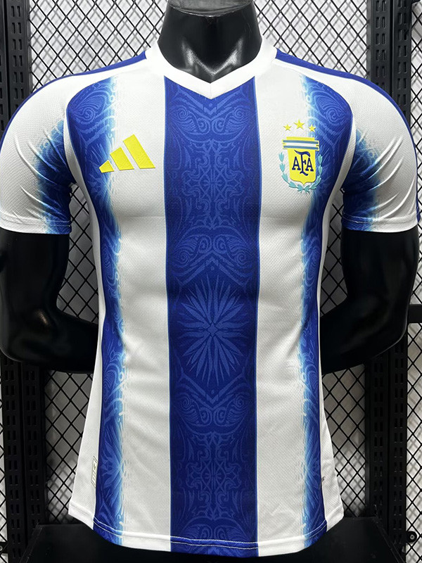 26-27 Argentina Blue White Special Edition Player Version Training shirts (黄标)
