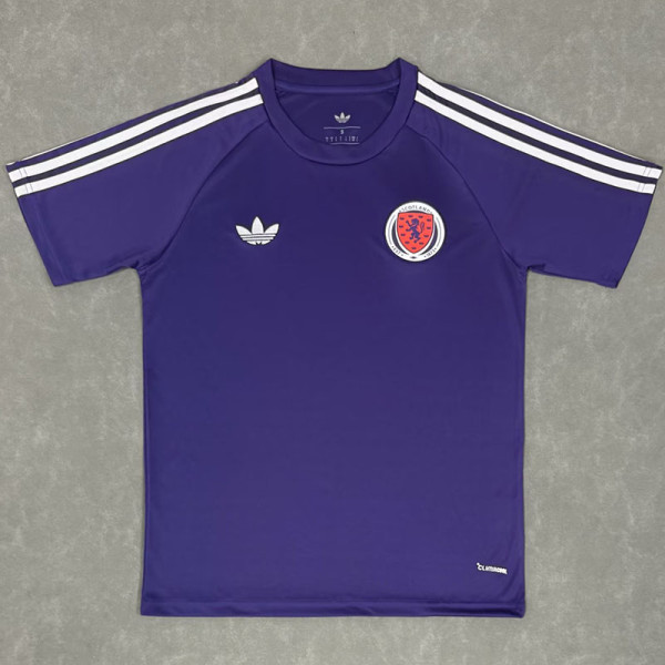 26-27 Scotland Casual Edition Purple Training shirts