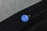 26-27 PSG Black Short shirts and Long trousers Suit (圆领)