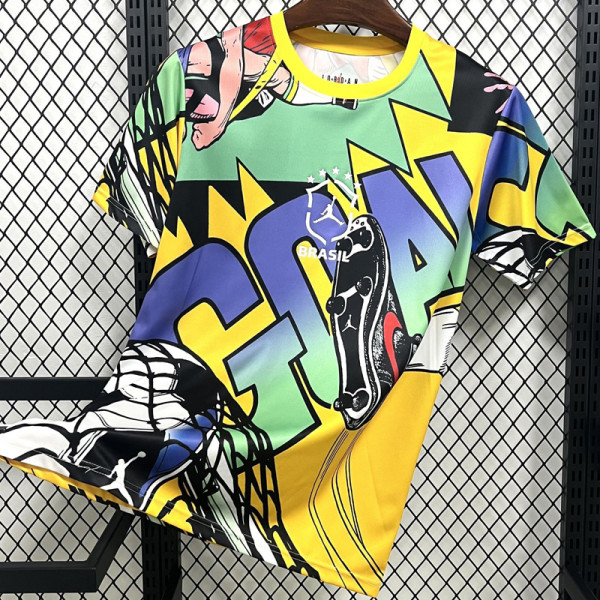 26-27 Brazil Special Edition Training shirts (漫画版)