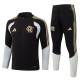 26-27 Flamengo Brown Half Pull Tracksuit #B26020(半拉链)
