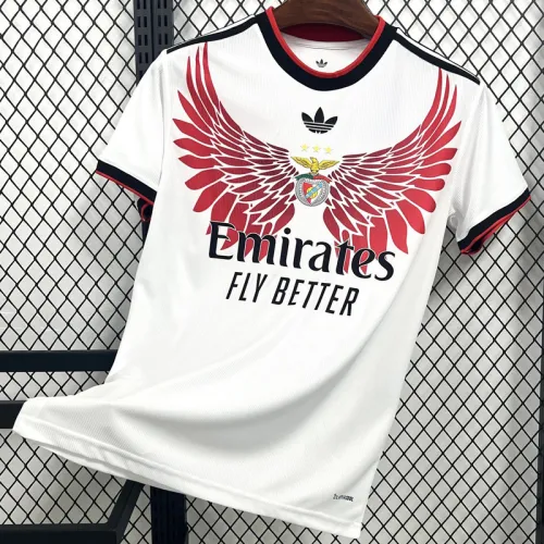 26-27 Benfica White Special Edition Fans Soccer Jersey