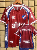 26-27 Club Nacional Brown Red Fans Soccer Jersey