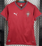 26-27 Portugal Home Women Soccer Jersey (女)