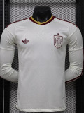 26-27 Spain Away Long Sleeve Player Version Soccer Jersey (长袖球员)