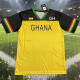26-27 Ghana Black Yellow Fans Training shirts (GH上截黑)