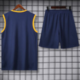 25-26 BAR Royal blue Tank top and shorts suit