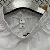 D338 PSG White Casual Short Pants