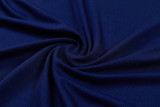 26-27 Marseille Royal blue Short shirts and Long trousers Suit (圆领)