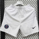 D338 PSG White Casual Short Pants