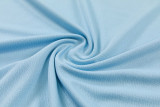 26-27 Man City Light blue Short shirts and Long trousers Suit (圆领)