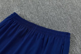 26-27 ATM Fancy blue Short shirts and Long trousers Suit (圆领)