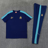 26-27 Marseille Royal blue Short shirts and Long trousers Suit (圆领)