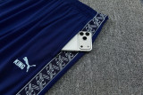 26-27 Man City Light blue Short shirts and Long trousers Suit (圆领)