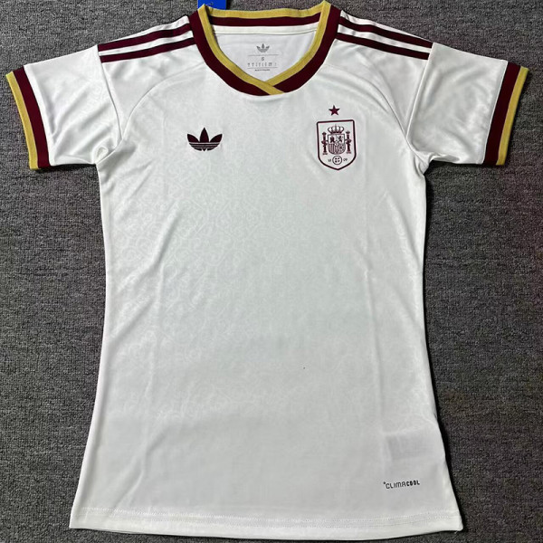 26-27 Spain Away Women Soccer Jersey (女)