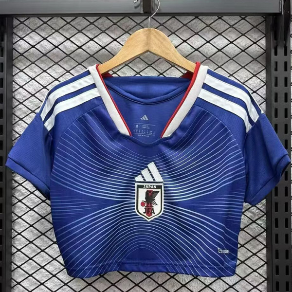 2026 World Cup Japan Home Women Cheerleader Shirt (女啦啦短袖)