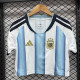 2026 World Cup Argentina Home Women Cheerleader Shirt (女啦啦短袖)