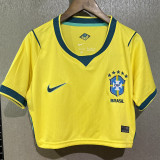2026 World Cup Brazil Home Women Cheerleader Shirt (女啦啦短袖)
