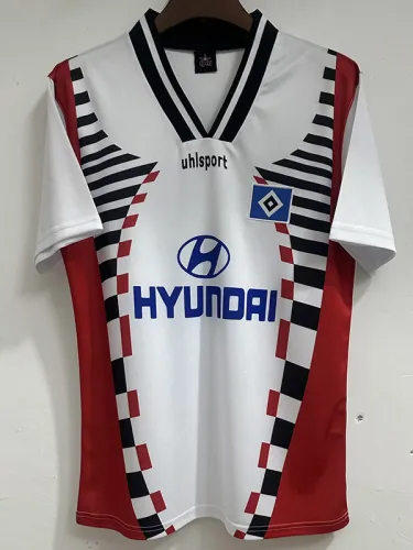 1996-1997 Hamburg SV Home Retro Soccer Jersey