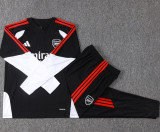 26-27 ARS Black Half Pull Tracksuit #B26030(半拉链)