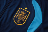 26-27 Spain Royal blue Kids Jacket Tracksuit #E26022(童装)