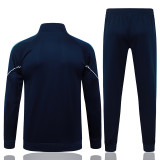25-26 Marseille Royal blue Kids Jacket Tracksuit #E25240(童装)