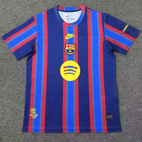 25-26 BAR Blue Red Training shirts (中间标)