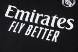 26-27 RMA Black Half Pull Tracksuit #B26013(半拉链)