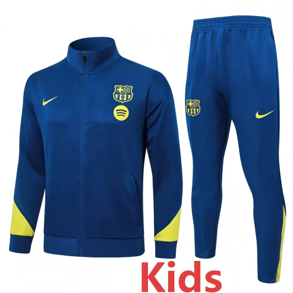 26-27 BAR Blue Kids Jacket Tracksuit #E25242(童装)