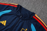 26-27 Spain Royal blue Kids Jacket Tracksuit #E26022(童装)
