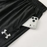 D026 UA Black Casual Short Pants