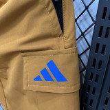 A2635 AD Yellow Casual Short Pants