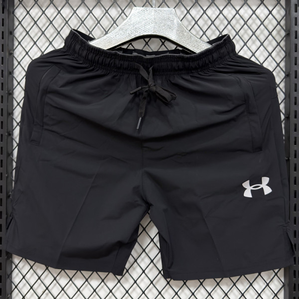 D027 UA Black Casual Short Pants