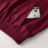 26-27 ARS Brown Red Half Pull Windbreaker (半拉风衣)
