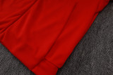 25-26 Man Utd Red Hoodie Jacket Tracksuit #F642