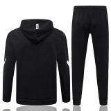 25-26 JUV Black Hoodie Jacket Tracksuit #F640